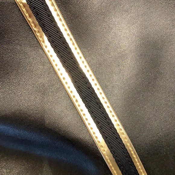 GIVENCHY Parfume Bag Black Gold Faux Leather Tote - Picture 7 of 13